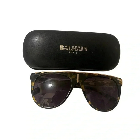 Balmain BL2105 05 Tortoise Brown Gold Sunglasses Brown Lens
57-17 145 France main image 6